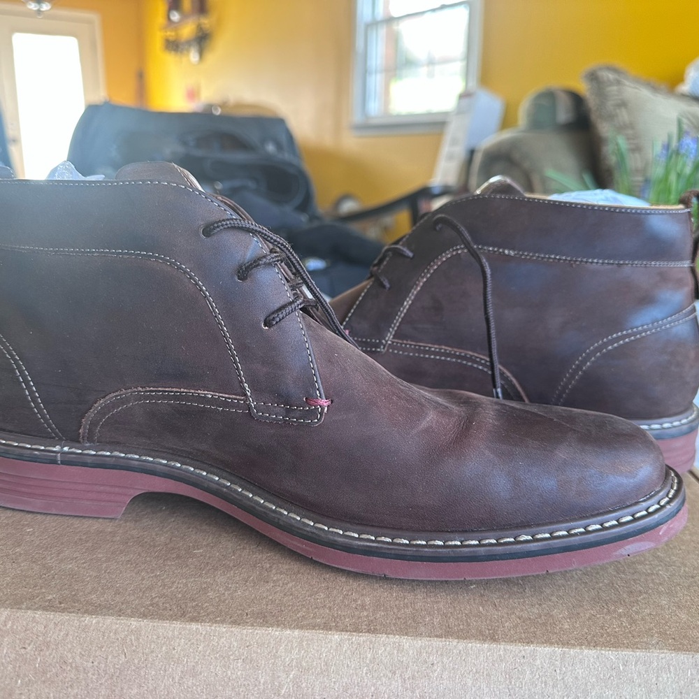 Men's Brown Leather Boots